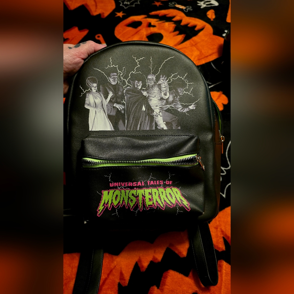 Universal Tales of Monster Terror Black Backpack